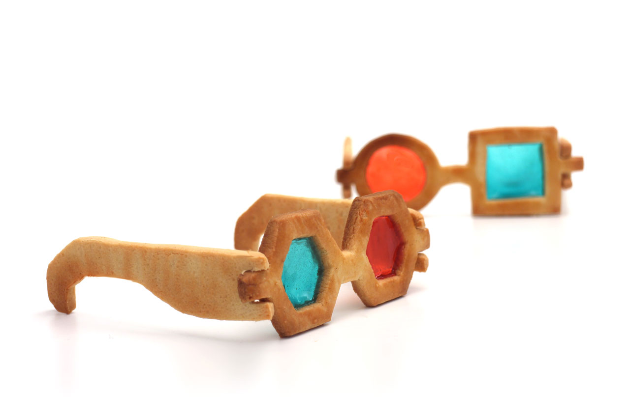 W 2 Gafas Galleta