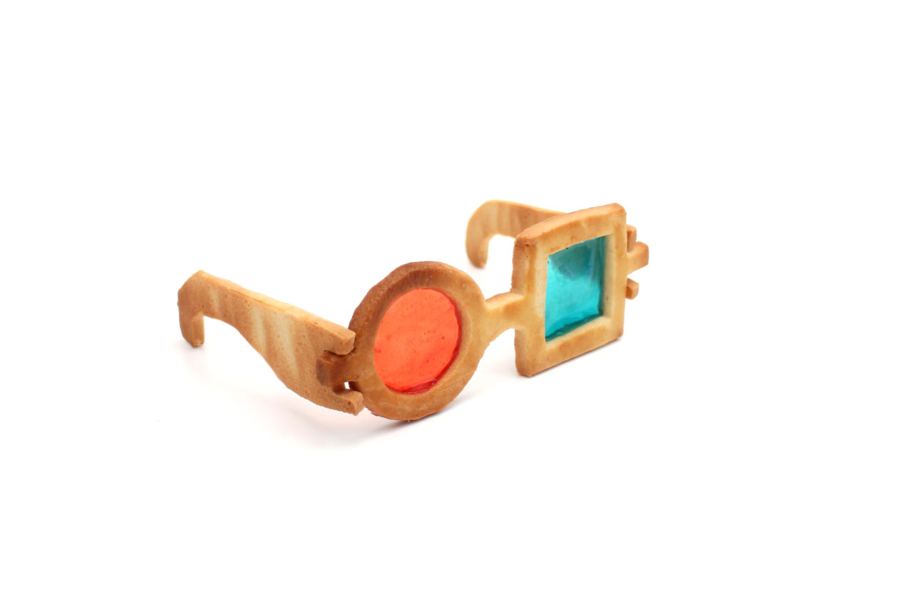 W 3 Gafas Galleta